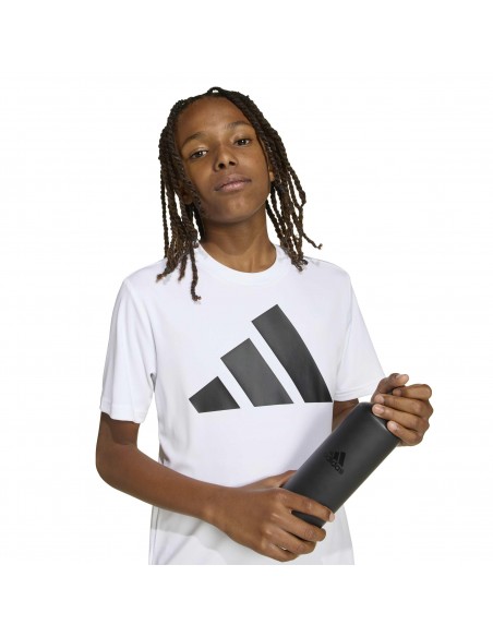 CAMISETA MANGA CORTA BLANCA ADIDAS NIÑO