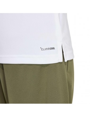 CAMISETA MANGA CORTA BLANCA ADIDAS NIÑO