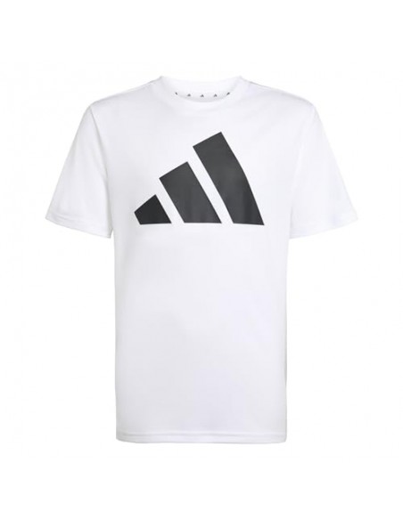 CAMISETA MANGA CORTA BLANCA ADIDAS NIÑO