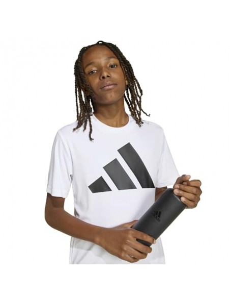 CAMISETA MANGA CORTA BLANCA ADIDAS NIÑO