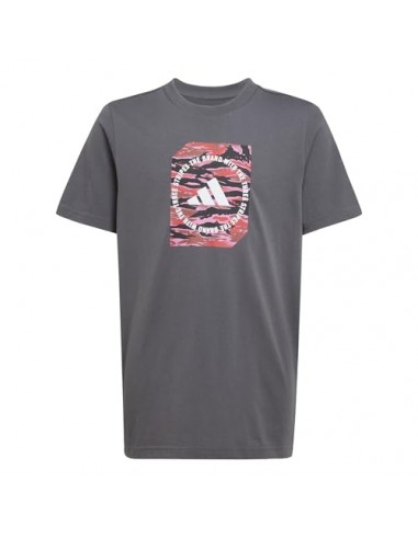 Camiseta manga corta Adidas-B CAMO BOX-JM8232...
