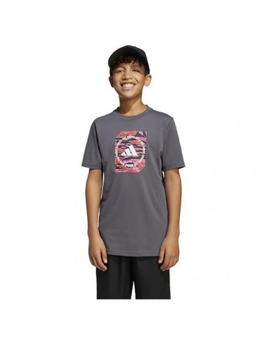 Camiseta manga corta Adidas-B CAMO BOX-JM8232...