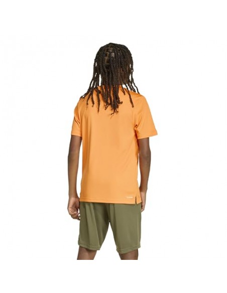 CAMISETA TÉCNICA MANGA CORTA AZUL ADIDAS NIÑO