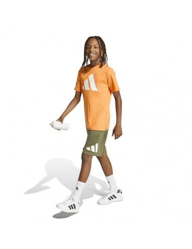 CAMISETA TÉCNICA MANGA CORTA AZUL ADIDAS NIÑO