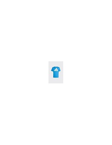 CAMISETA TÉCNICA MANGA CORTA AZUL ADIDAS NIÑO