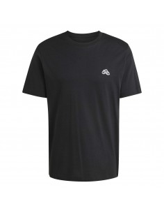 CAMISETA MANGA CORTA HOMBRE NEGRA ADIDAS