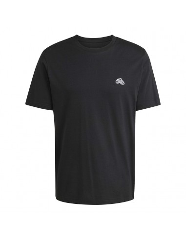 CAMISETA MANGA CORTA HOMBRE NEGRA ADIDAS