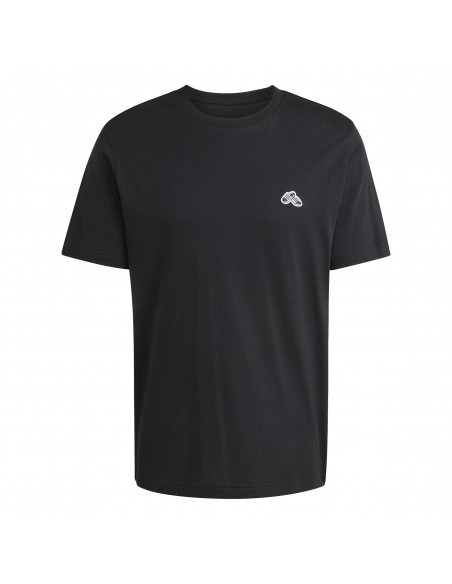 CAMISETA MANGA CORTA HOMBRE NEGRA ADIDAS