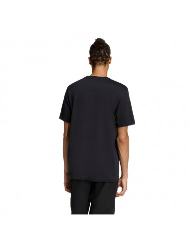 CAMISETA MANGA CORTA HOMBRE NEGRA ADIDAS