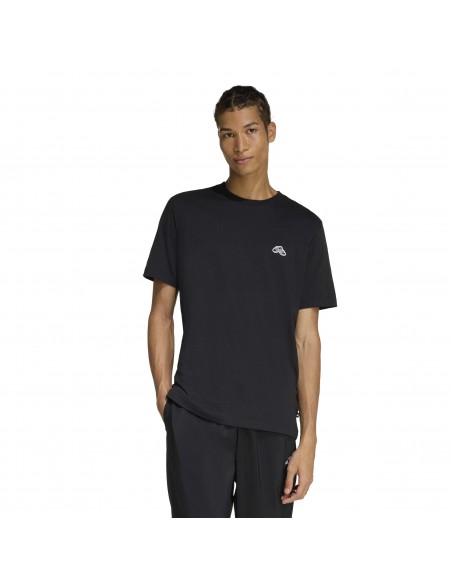 CAMISETA MANGA CORTA HOMBRE NEGRA ADIDAS