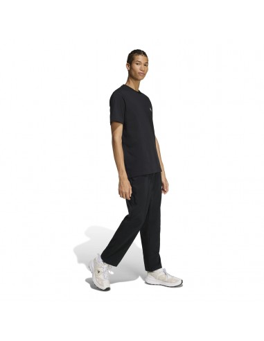 CAMISETA MANGA CORTA HOMBRE NEGRA ADIDAS