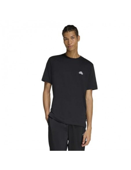 CAMISETA MANGA CORTA HOMBRE NEGRA ADIDAS