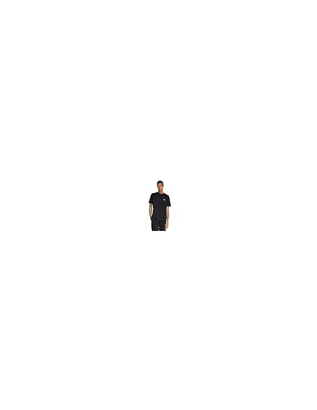 CAMISETA MANGA CORTA HOMBRE NEGRA ADIDAS