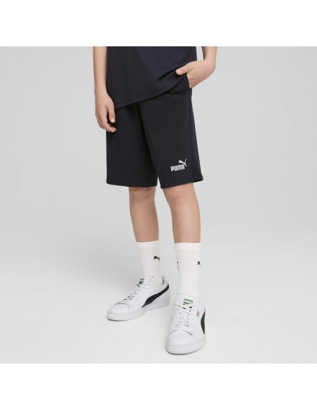 Pantalón corto Puma-ESS No. 1 Logo Jersey Shorts B-684919-16-AZUL MARINO UNISEX JUNIOR