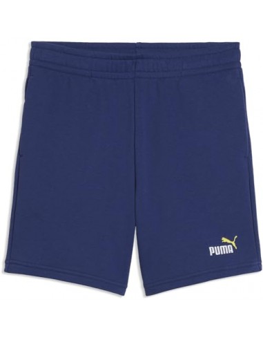 PANTALÓN CORTO NIÑO PUMA AZUL MARINO
