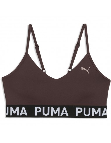 SUJETADOR DEPORTIVO MUJER MARRÓN PUMA