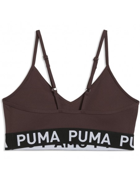 SUJETADOR DEPORTIVO MUJER MARRÓN PUMA