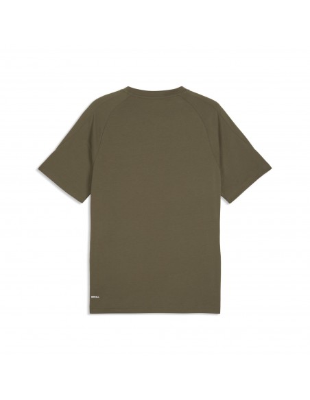 CAMISETA MANGA CORTA PARA HOMBRE EVOSTRIPE PUMA VERDE