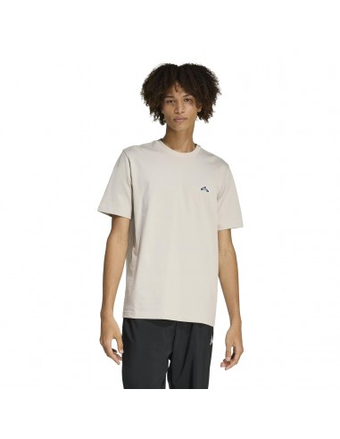 CAMISETA BEIGE ADIDAS HOMBRE