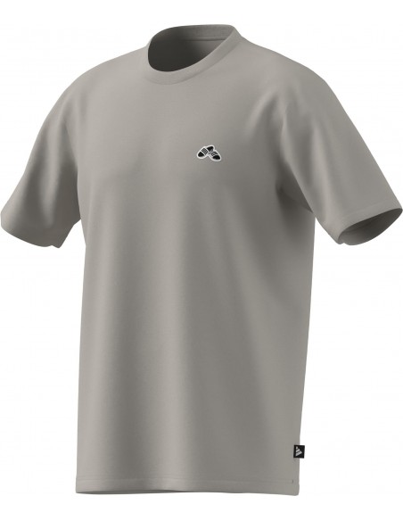 CAMISETA BEIGE ADIDAS HOMBRE