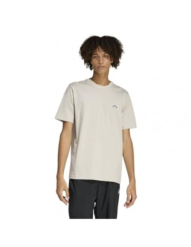 CAMISETA BEIGE ADIDAS HOMBRE
