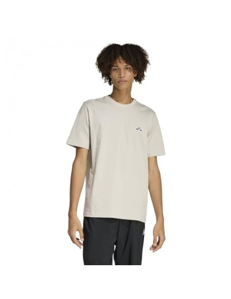 CAMISETA BEIGE ADIDAS HOMBRE