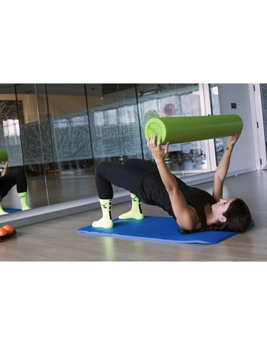 RODILLO DE PILATES SOFTEE NEGRO 90CM