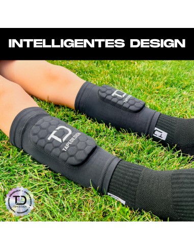TAPEDESIGN SHINGUARDS FLEX KIDS BK