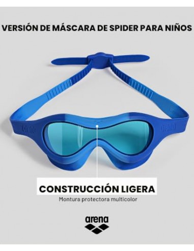 ARENA MASCARA NATACION SPIDER NIÑOS
