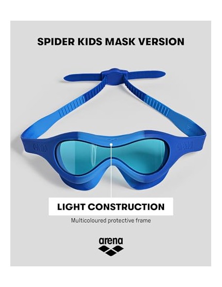 ARENA MASCARA NATACION SPIDER NIÑOS
