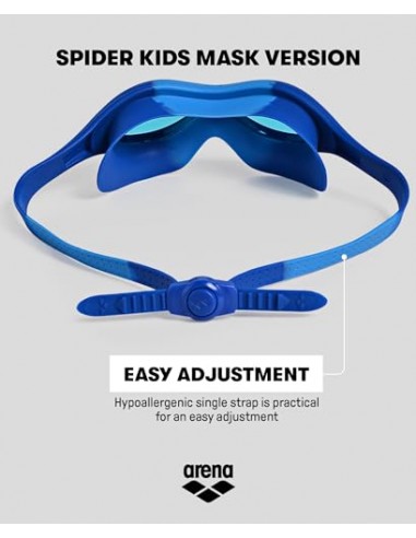 ARENA MASCARA NATACION SPIDER NIÑOS