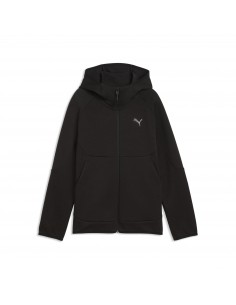 PUMA JUNIOR PUMATECH ELEVATED FULL ZIP HOODIE