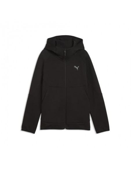 PUMA JUNIOR PUMATECH ELEVATED FULL ZIP HOODIE