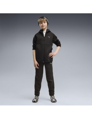 PUMA JUNIOR PUMATECH ELEVATED FULL ZIP HOODIE