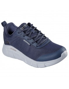 SKECHERS MUJER AZUL BOBS B FLEX IMPERMEABLE