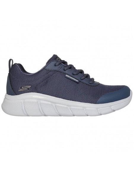 SKECHERS MUJER AZUL BOBS B FLEX IMPERMEABLE