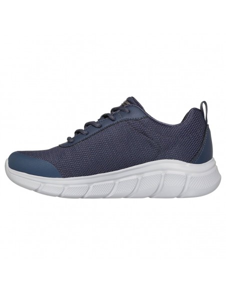 SKECHERS MUJER AZUL BOBS B FLEX IMPERMEABLE