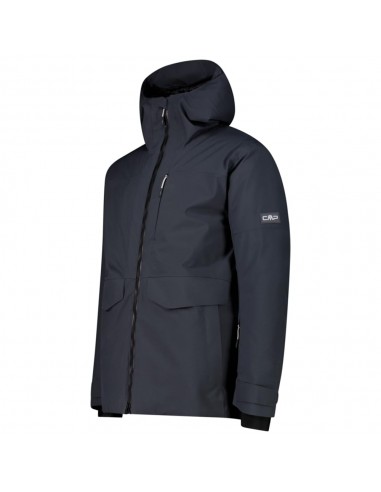 CMP MAN LONG JACKET FIX HOOD ESQUI