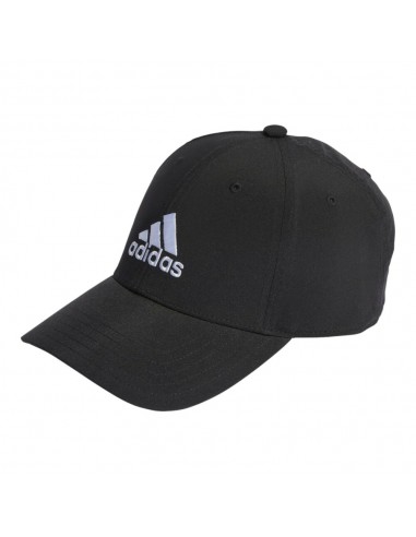 Gorra ADIDAS-BBALLCAP LT EMB-IB3244-NEGRO-UNISEX