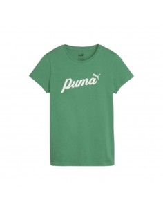 PUMA CAMISETA ARCHIVE GREEN MUJER