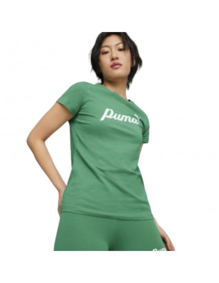 PUMA CAMISETA ARCHIVE GREEN MUJER