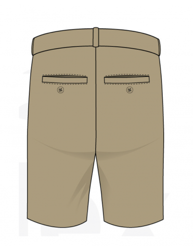 FRANCISCANAS PANTALÓN UNIFORME CORTO