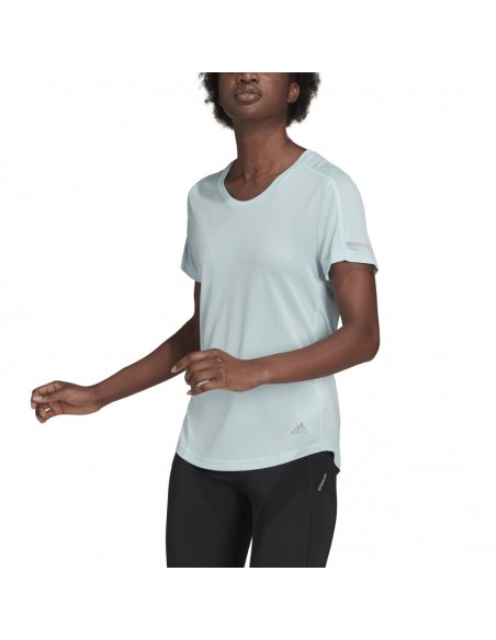 Adidas-Manga Corta-RUN IT TEE W