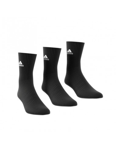 ADIDAS CALCETIN CUSH CRW 3PP NEGRO