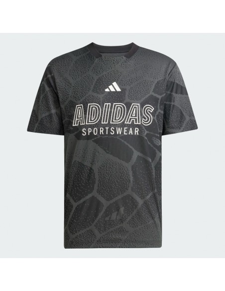 Camiseta manga corta Adidas-M TIRO SSJQ JSY-JC9455 GRIS ANTRACITA-HOMBRE
