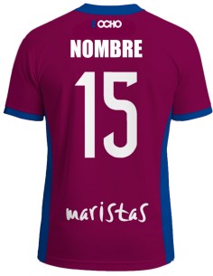 :OCHO CAMISETA VIOLETA MARISTAS FUTBOL