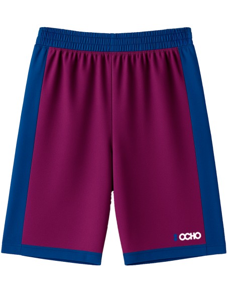 :OCHO PANTALON CORTO VIOLETA MARISTAS