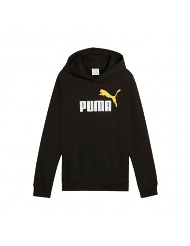 Sudadera negra PUMA ESS 2 COLOR Nº 1 LOGO...